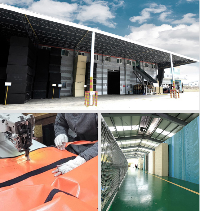 모든안전매트 생산현장 및 작업설비