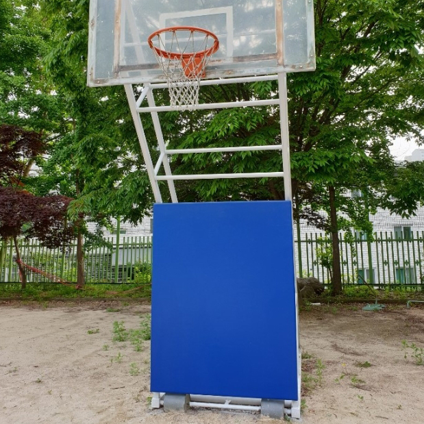 농구골대 하단 프로텍터 (사각보호대) 농구골대 전면보호대