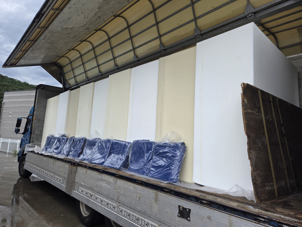 군부대 훈련용 추락안전매트 <br> (특수전사령부 예하부대)