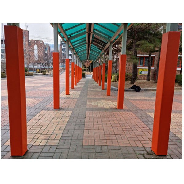 보행로 사각기둥보호대