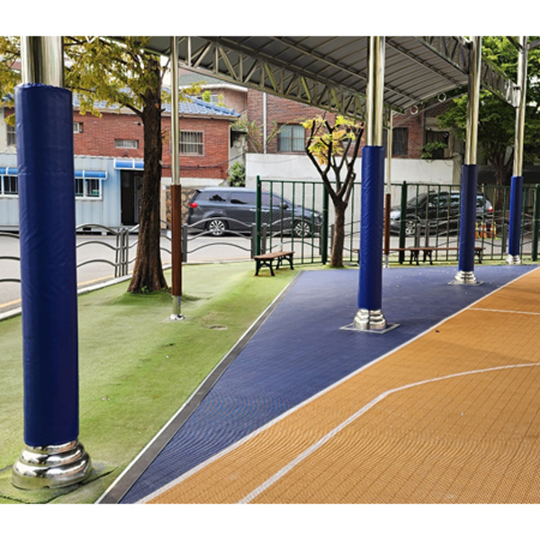 학교 원형 기둥보호대 (강당 기둥보호대)