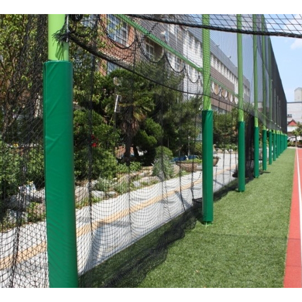 야구장 풋살장 원형기둥보호대 휀스안전매트