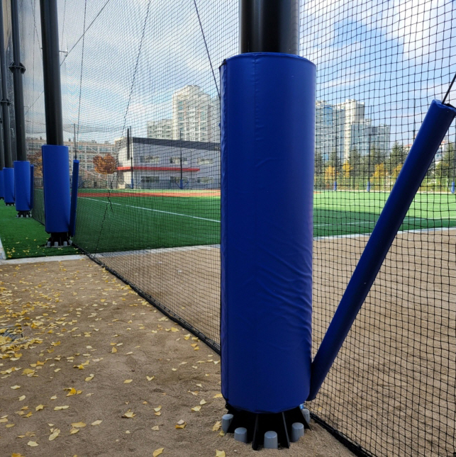 비구망 지주안전매트 보호쿠션 (원형기둥)