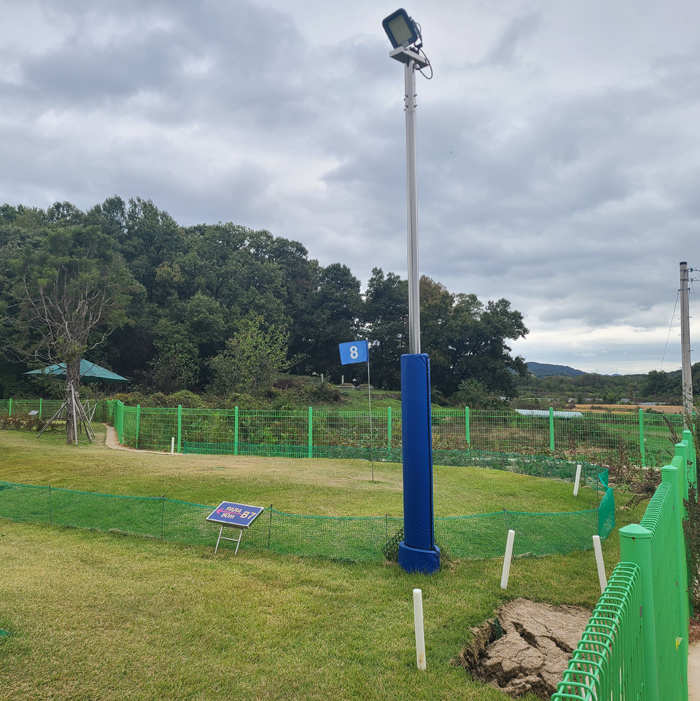 조명탑 기둥보호대 기둥안전매트 (두께 25mm / 길이 2000mm)